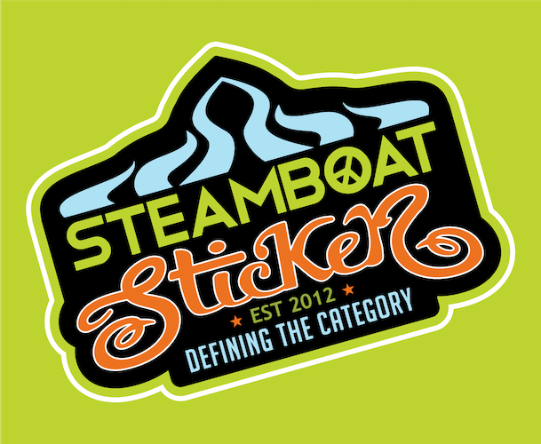 Steamboat Sticker Logo